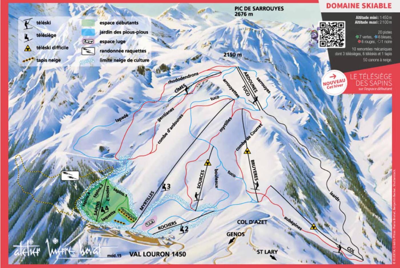 Appartement Alpin A 200M Des Pistes Génos Exterior photo